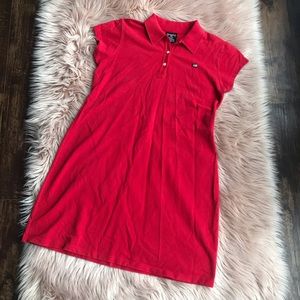 Red Ralph Lauren polo jeans co. dress